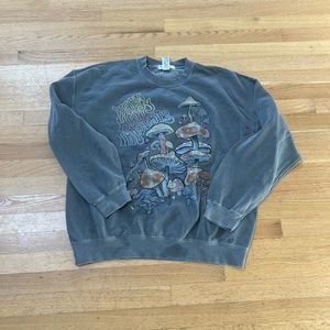 urban outfitters project social warm happy thoughts crewneck sweatshirt size s/m